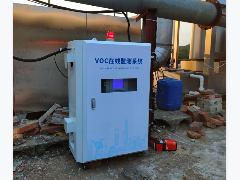 江门市蓬江区VOCs在线监测预警系统（温压流版本）安装案例